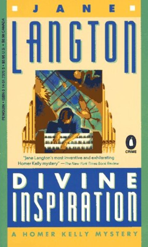 Book cover for "Divine Inspiration" by Jane Langton