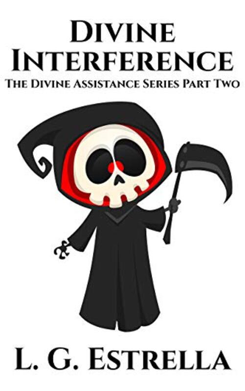 Book cover for "Divine Interference" by LG Estrella
