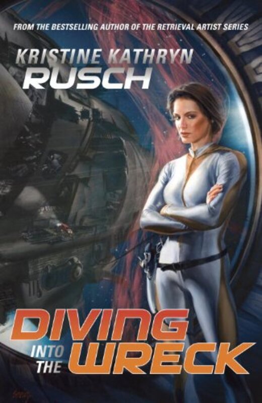 Book cover for "Diving into the Wreck" by Kristine Kathryn Rusch