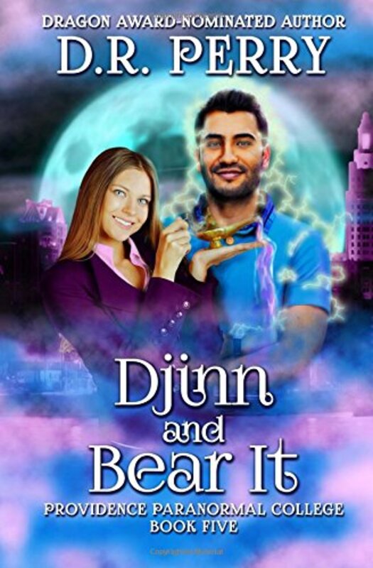 Book cover for "Djinn and Bear It" by DR Perry