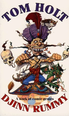 Book cover for "Djinn Rummy" by Tom Holt