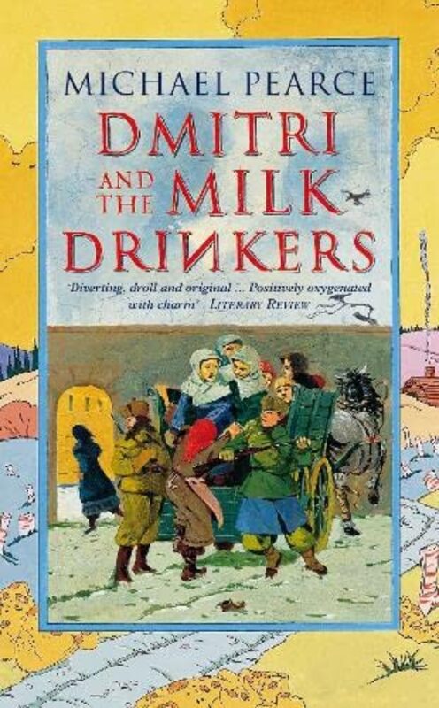 Book cover for "Dmitri and the Milk Drinkers" by Michael Pearce
