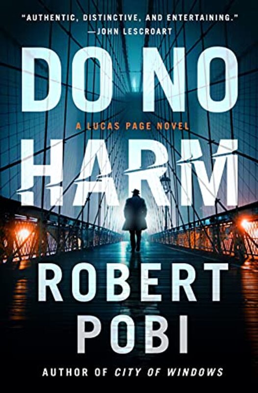 Book cover for "Do No Harm" by Robert Pobi