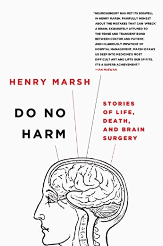 Book cover for "Do No Harm" by Henry Marsh
