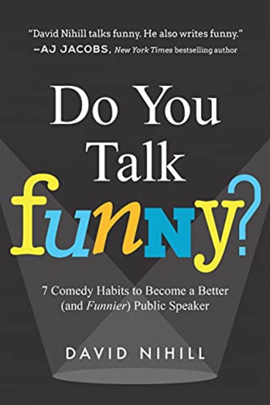 Book cover for "Do You Talk Funny?" by David Nihill