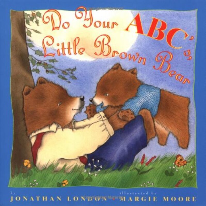 Book cover for "Do Your ABCs Little Brown Bear" by Jonathan London