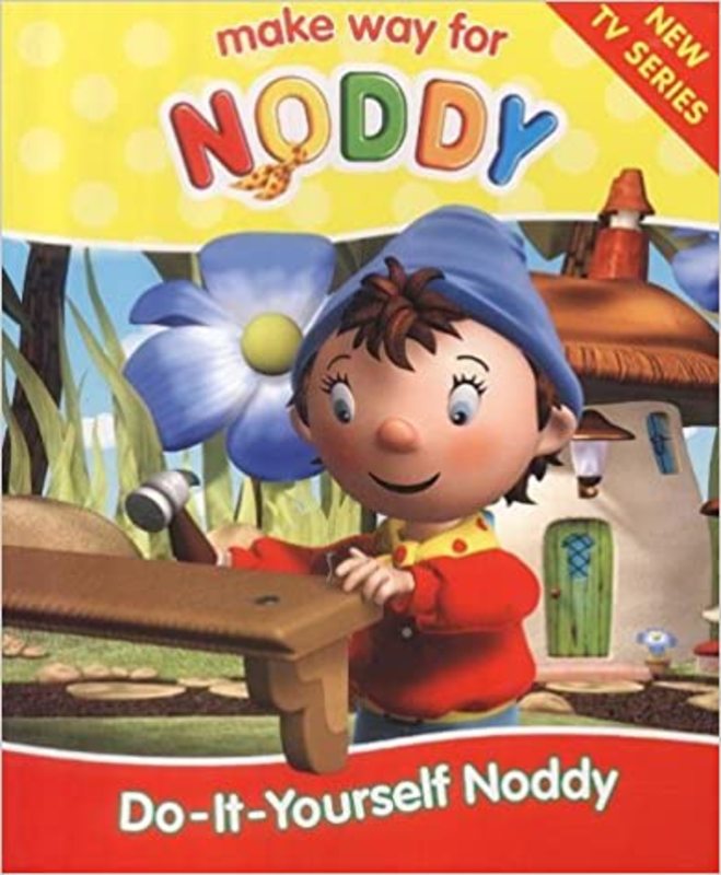 Book cover for "Do-It-Yourself Noddy" by Enid Blyton
