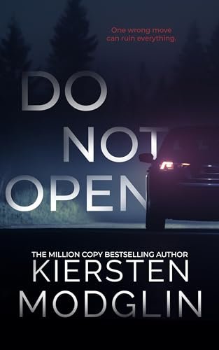 Book cover for "Do Not Open" by Kiersten Modglin