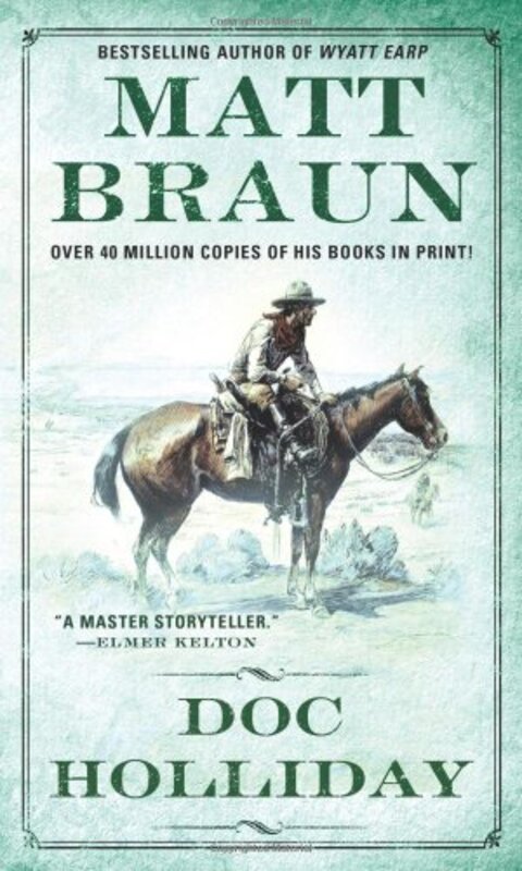 Book cover for "Doc Holliday" by Matt Braun