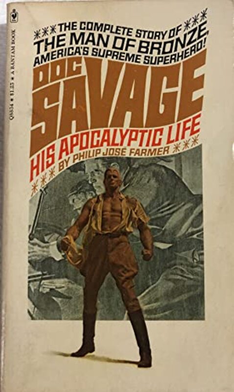 Book cover for "Doc Savage" by Philip Jose Farmer