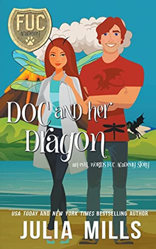 Book cover for "Doc and Her Dragon" by Julia Mills