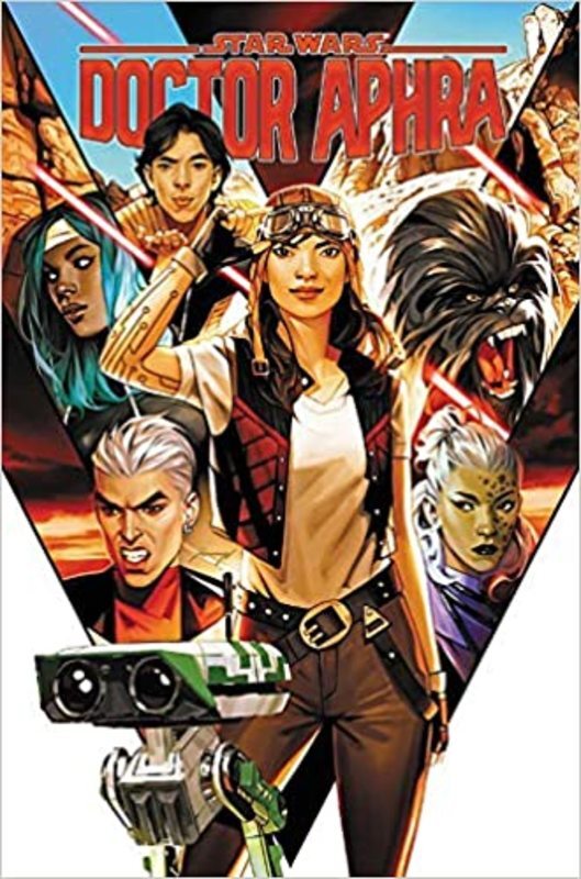 Book cover for "Doctor Aphra Vol. 1" by Alyssa Wong