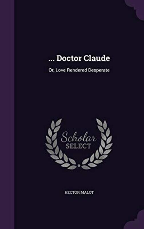 Book cover for "Doctor Claude" by Hector Malot