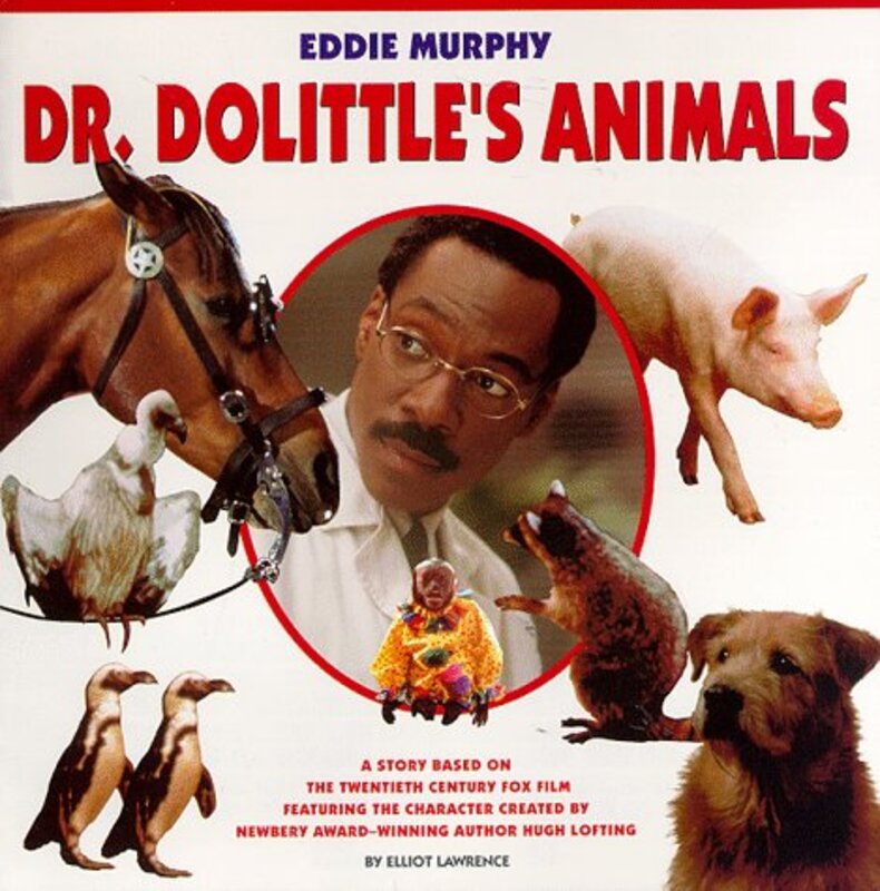 Book cover for "Doctor Dolittle's Animals" by Hugh Lofting