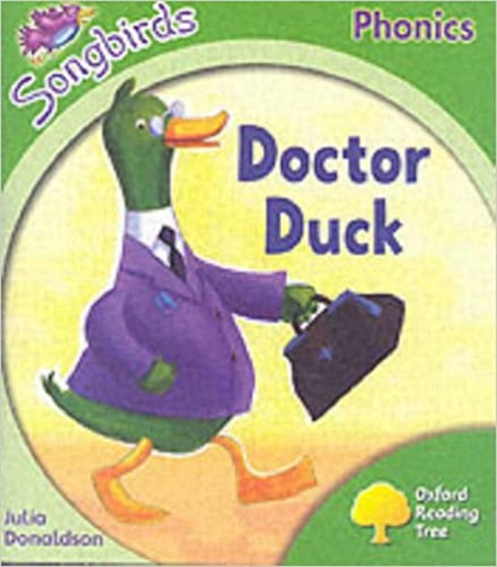 Book cover for "Doctor Duck" by Julia Donaldson