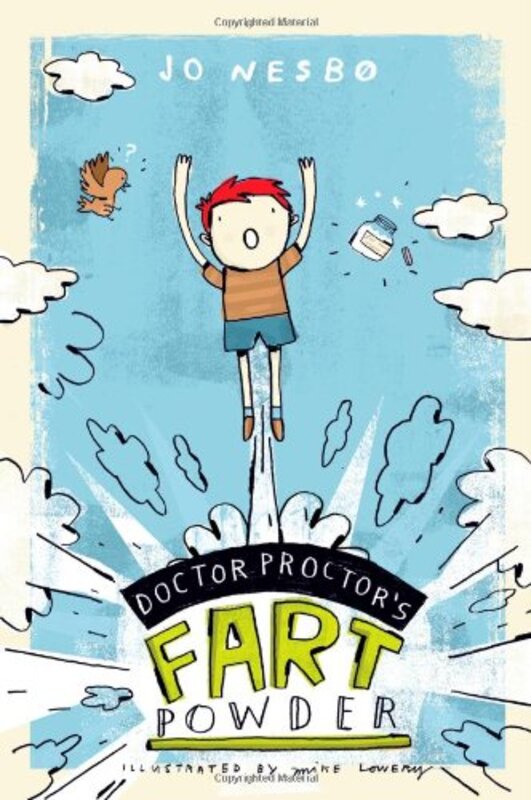 Book cover for "Doctor Proctor's Fart Powder" by Jo Nesbo