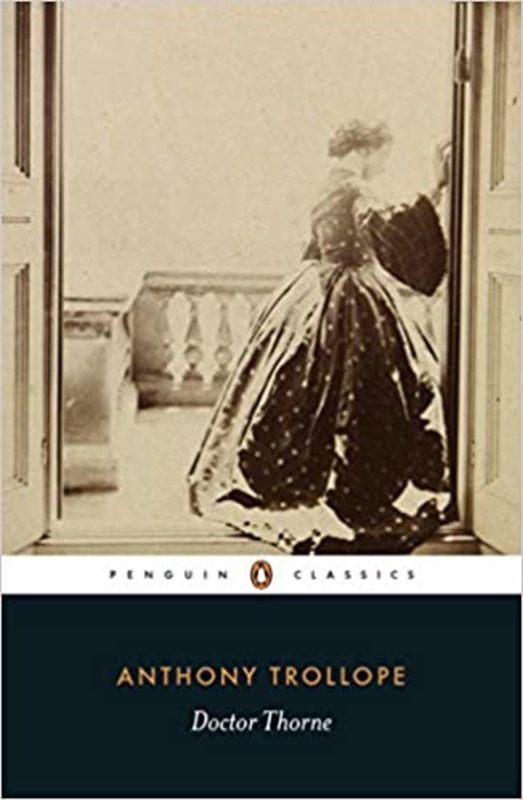 Book cover for "Doctor Thorne" by Anthony Trollope