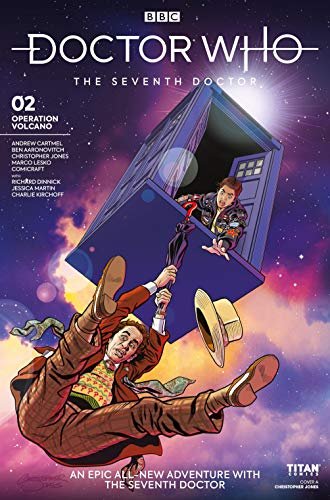 Book cover for "Doctor Who: The Seventh Doctor #2" by Andrew Cartmel
