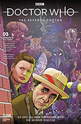 Book cover for "Doctor Who: The Seventh Doctor #3" by Andrew Cartmel
