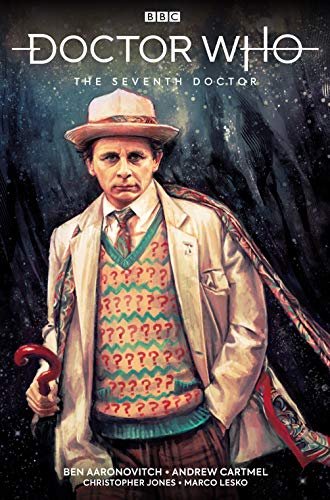 Book cover for "Doctor Who: The Seventh Doctor - The New Adventures, Volume 1" by Andrew Cartmel