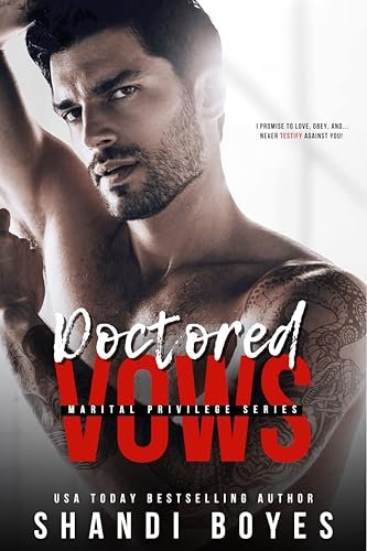 Book cover for "Doctored Vows" by Shandi Boyes