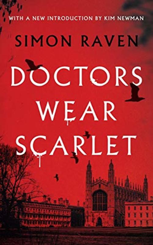 Book cover for "Doctors Wear Scarlet" by Simon Raven