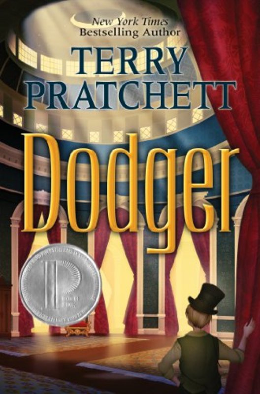 Book cover for "Dodger" by Terry Pratchett