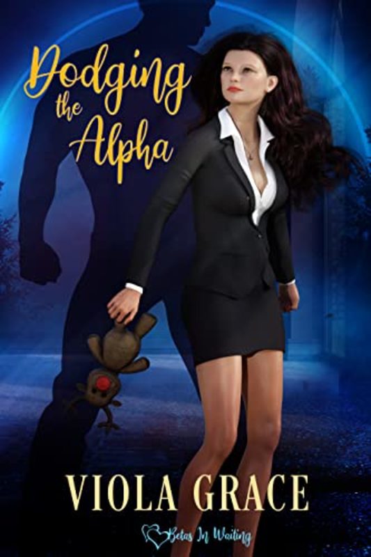 Book cover for "Dodging the Alpha" by Viola Grace