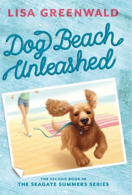Book cover for "Dog Beach Unleashed" by Lisa Greenwald