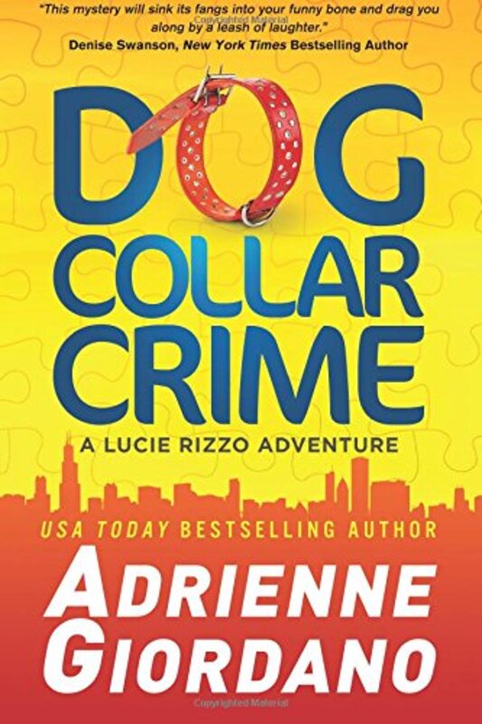 Book cover for "Dog Collar Crime" by Adrienne Giordano