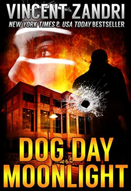 Book cover for "Dog Day Moonlight" by Vincent Zandri