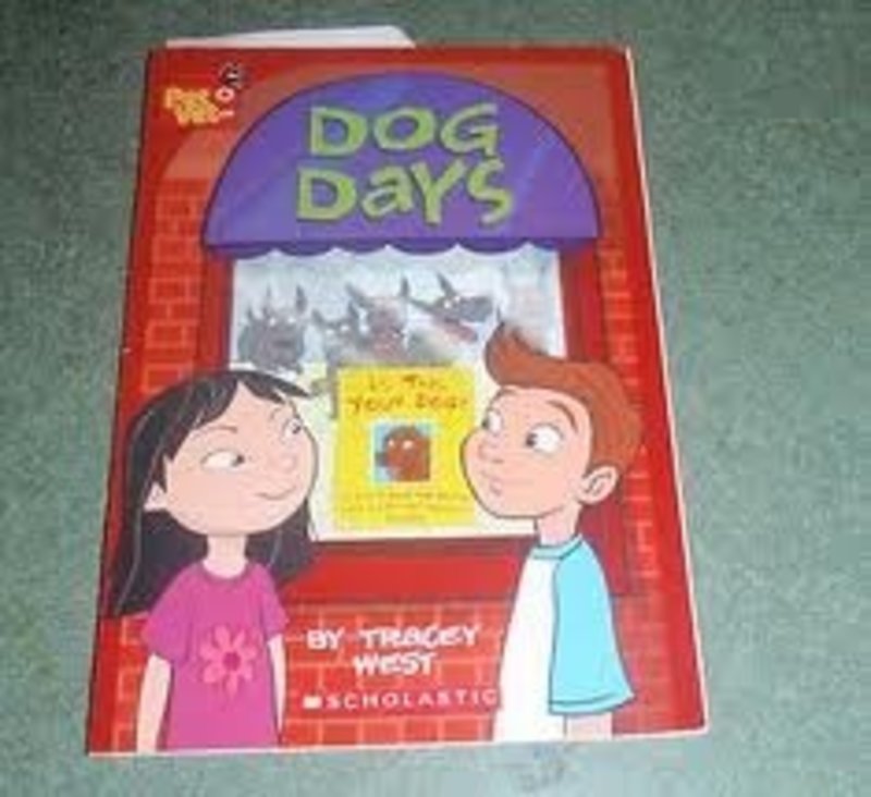 Book cover for "Dog Days" by Tracey West