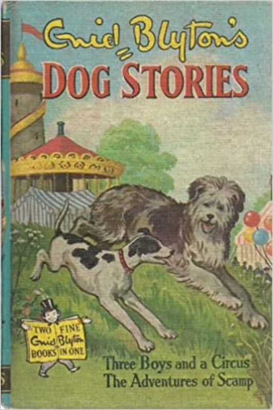 Book cover for "Dog Stories" by Enid Blyton