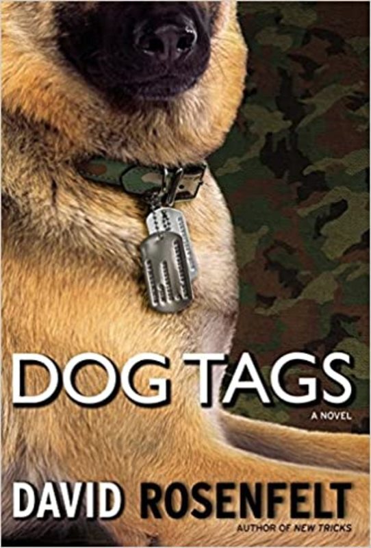 Book cover for "Dog Tags" by David Rosenfelt
