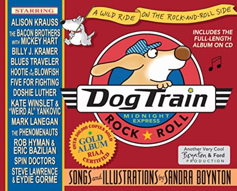 Book cover for "Dog Train" by Sandra Boynton
