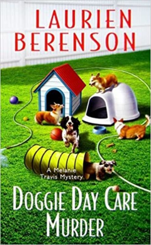 Book cover for "Doggie Day Care Murder" by Laurien Berenson