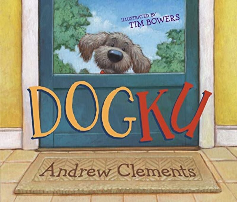 Book cover for "Dogku" by Andrew Clements