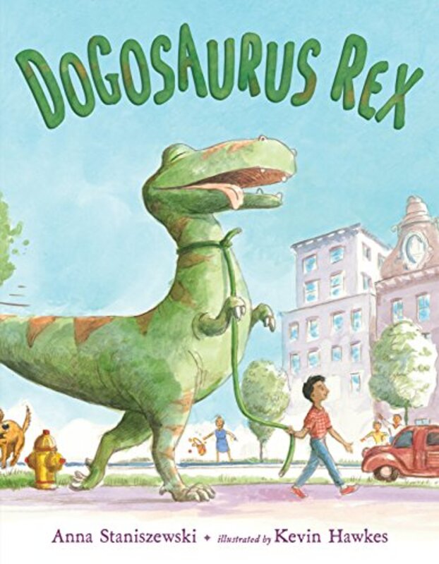 Book cover for "Dogosaurus Rex" by Anna Staniszewski
