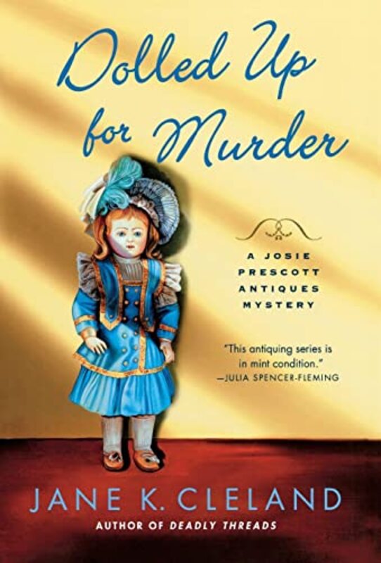 Book cover for "Dolled Up for Murder" by Jane K Cleland