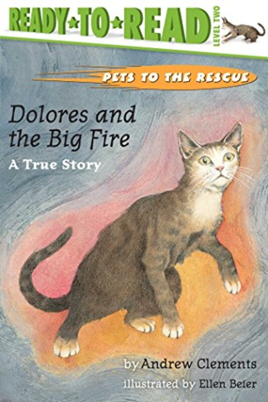 Book cover for "Dolores and the Big Fire" by Andrew Clements