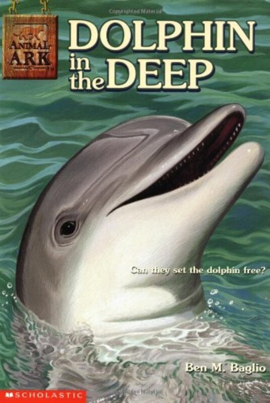 Book cover for "Dolphin in the Deep" by Lucy Daniels