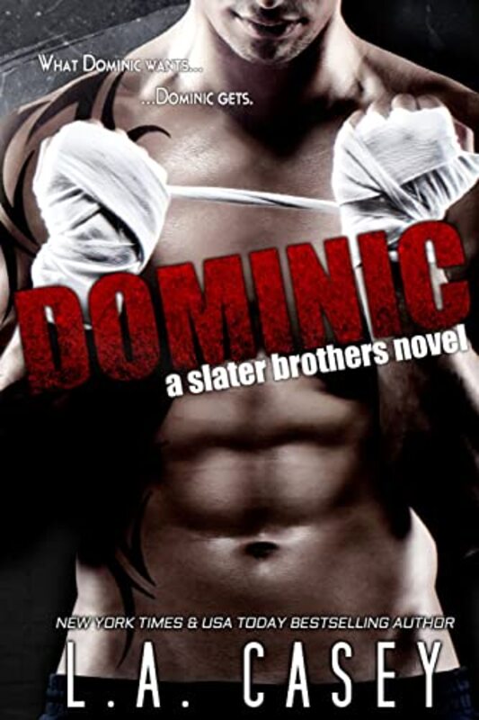 Book cover for "Dominic" by LA Casey