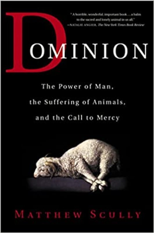 Book cover for "Dominion" by Matthew Scully