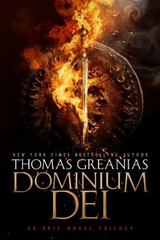 Book cover for "Dominium Dei" by Thomas Greanias