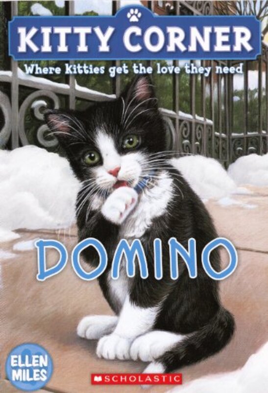 Book cover for "Domino" by Ellen Miles
