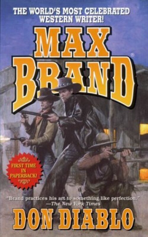 Book cover for "Don Diablo" by Max Brand