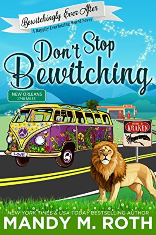 Book cover for "Don’t Stop Bewitching" by Mandy M Roth