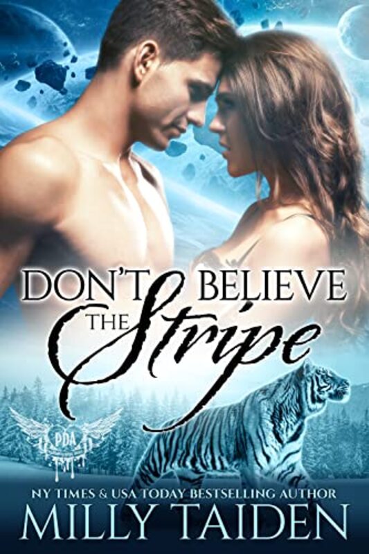 Book cover for "Don't Believe the Stripe" by Milly Taiden