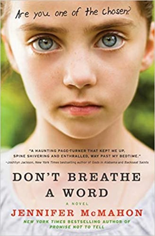 Book cover for "Don't Breathe a Word" by Jennifer McMahon