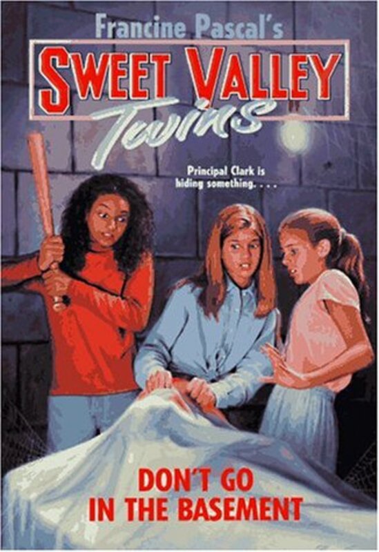 Book cover for "Don't Go in the Basement" by Francine Pascal